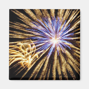 Sizzling Fireworks-Visning Magnet