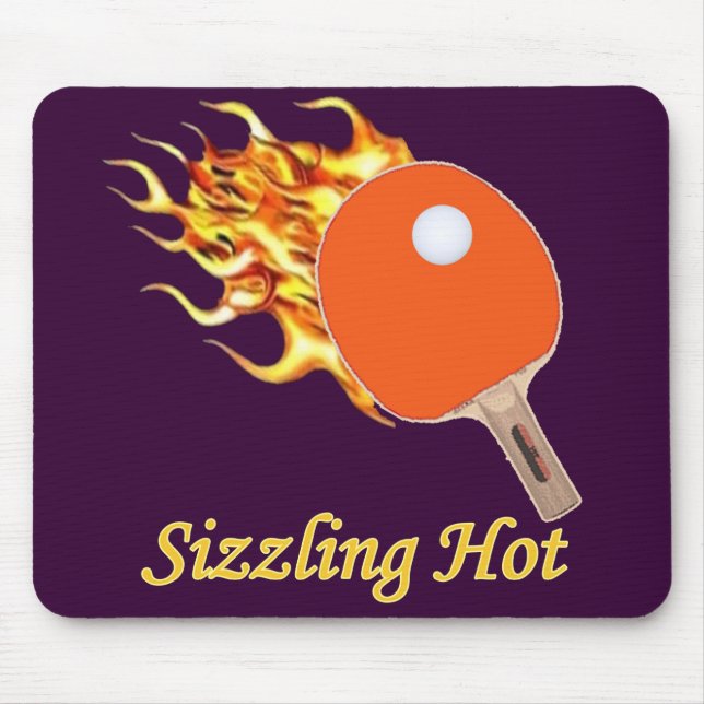Sizzling Hett Flaming Ping Pong Musmatta (Framsidan)