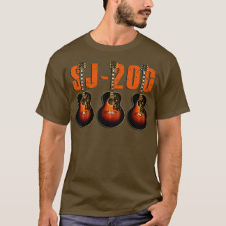 SJ200-Vintagens gitarr T Shirt