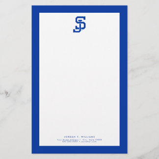 SJ Spartans logotyp Brevpapper