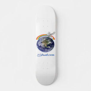 sjabbig skateboard bräda 21,5 cm