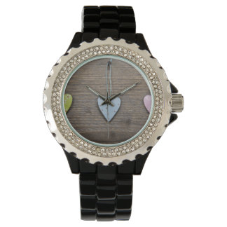 Sjabychicisk design av trämötter armbandsur