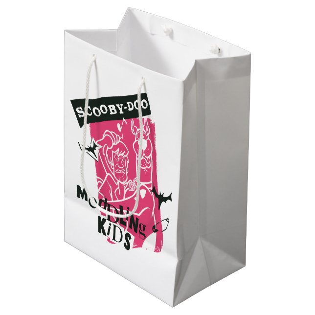 Sjaggy och Scooby-Doo Meddling Kids Punk Outline (Framsidan Vinklad)