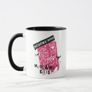 Sjaggy och Scooby-Doo Meddling Kids Punk Outline Mugg