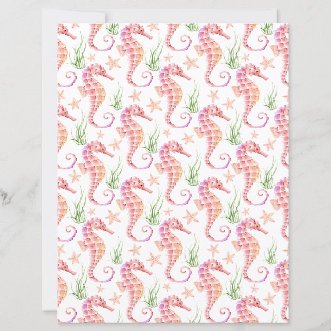 Sjähäst Scrapbookpapper (Framsida)