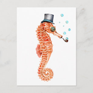 Sjähäst Steampunk Vykort
