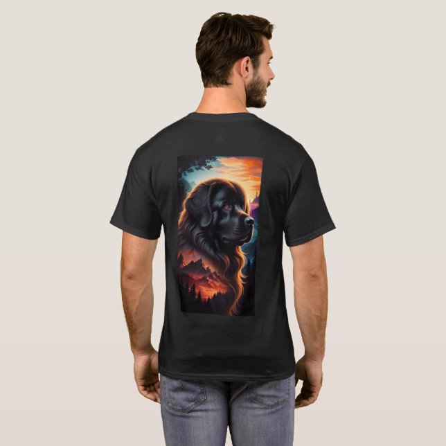 Själ av en Notta Björn  T Shirt (Hel baksida)