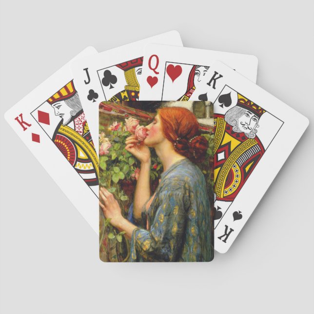 Själ av rosen John William Waterhouse Casinokort (Baksidan)