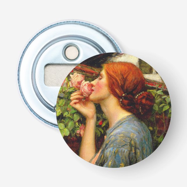 Själ av rosen John William Waterhouse Flasköppnare (Framsidan)
