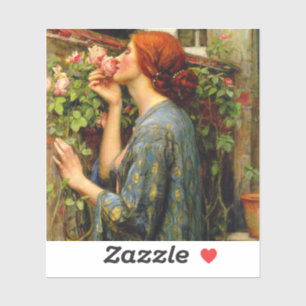 Själ av rosen John William Waterhouse Klistermärken