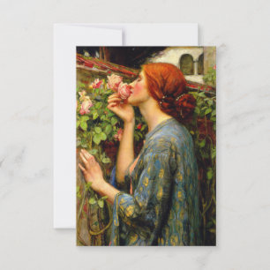 Själ av rosen John William Waterhouse Kort