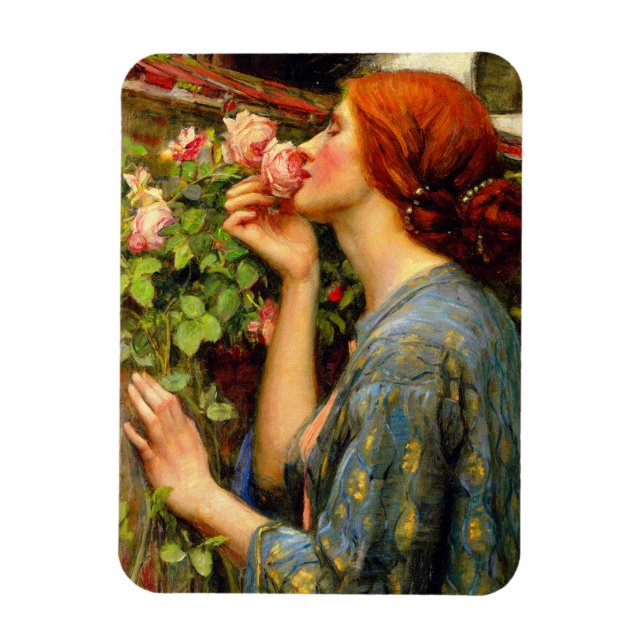 Själ av rosen John William Waterhouse Magnet (Vertikal)