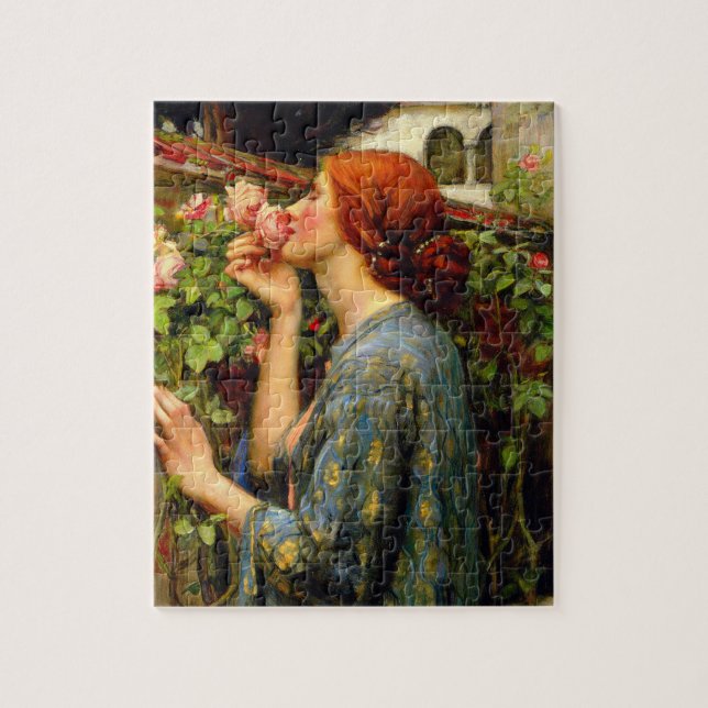 Själ av rosen John William Waterhouse Pussel (Vertikal)