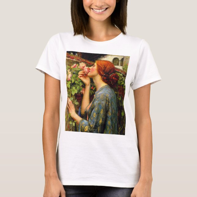 Själ av rosen John William Waterhouse T Shirt (Framsida)