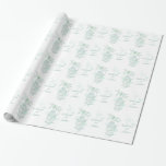 Sjal för anpassningsbar för bröllop för för presentpapper<br><div class="desc">Nätt bröllop som slår in det pappra ideal för inpackning av en mycket speciell gåva till gifta sig nyligen, eller för inpackning favoriserar bröllop. Den härliga gulliga kärlekfågeln kopplar ihop fodrar den grafiska teckningen för konst av den öppna fågelburen som hänger från ett blomstra vårträd med hjärtor. Skräddarsy med brud-...</div>