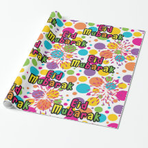 Sjal för Eid Mubarak stänkgåva