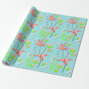 Sjal för gåva för Duo för FlamingoFandango sla Presentpapper