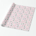 Sjal för gåva för hantverk för rosa- och presentpapper<br><div class="desc">Använda för gåvan som slår in eller,  kunde användas för bebis-/möhippadekor!</div>