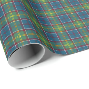 Sjal för gåva för Tartan för AyrshireSkottland Presentpapper