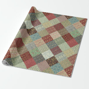 Sjal för papper för William Morris Patchworktäc Presentpapper