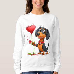 Sjal för valentinesdag för hundar, present till hu t shirt
