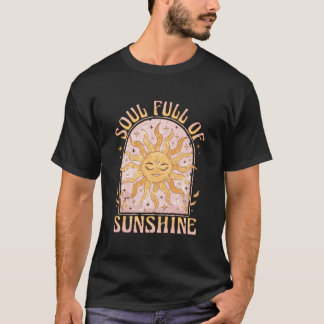 Själ Full Av Solsken Sol Och Måne Celestial Mystik T Shirt