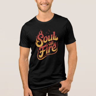 Själ i brand t shirt