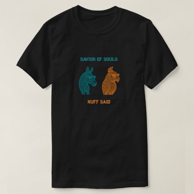 Själars Frälsare - Dibs & Parrot T Shirt (Design framsida)