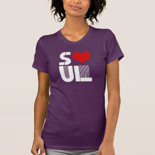 SJÄLLSKOMPIS HJÄRTA VÄNSTER - VIT -.png T Shirt