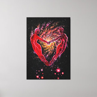 Själmatsanslutning Canvastryck