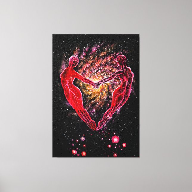 Själmatsanslutning Canvastryck (Framsida)