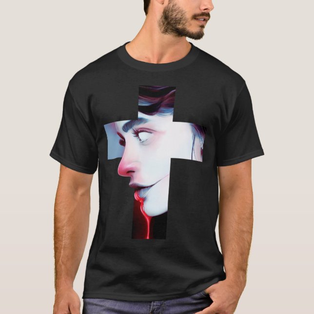 Själs korsfästelse t shirt (Framsida)
