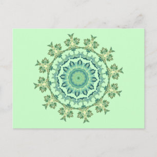 Själskal Mandala Vykort