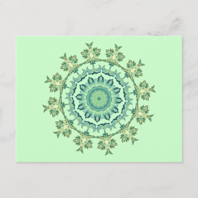 Själskal Mandala Vykort (Framsida)