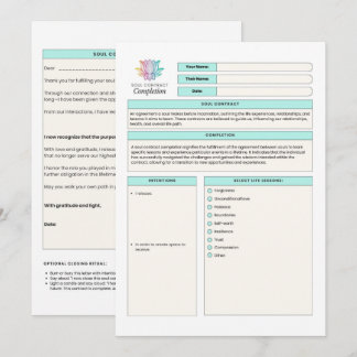 Själskontrakt Komplett Skilsmässa Party Modern Tre Inbjudningar