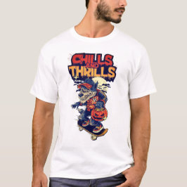 Själskysande Halloween-tröja med grafik T Shirt