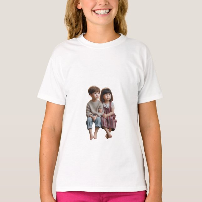 själslig syskon t shirt (Framsida)