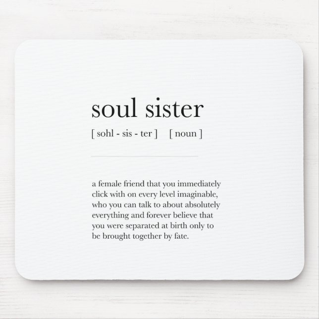 själssyster Definition: Dictionary Art Deco Musmatta (Framsidan)