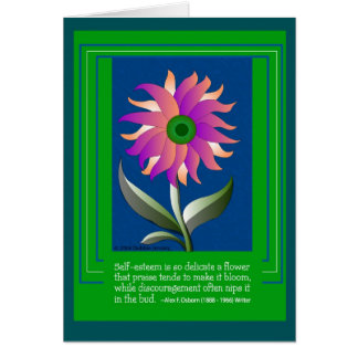 Själv-Aktning av Debbie Jensen Hälsningskort