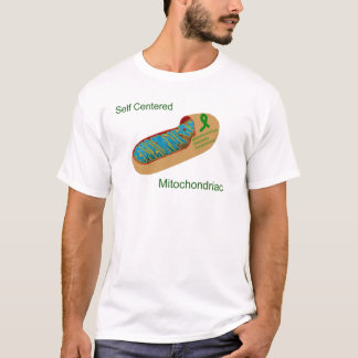 själv centrerad mitochondriac t shirt