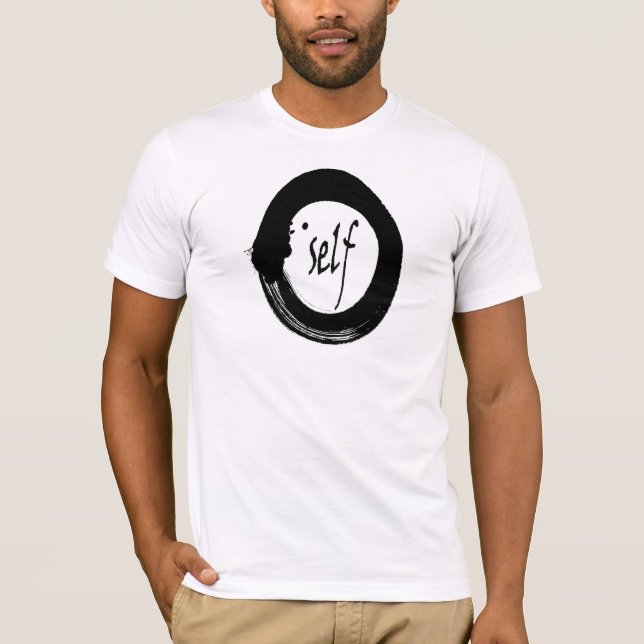 Själv-Centrerad T-tröja Tee Shirt (Framsida)
