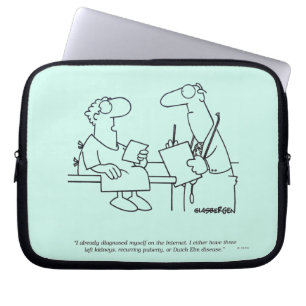 Själv-Diagnos Laptop Sleeve