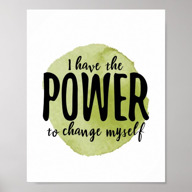 själv-kärlek-motiverade ord för livstidsacceptans poster (Framsidan)