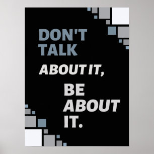 själv motiverande citat poster