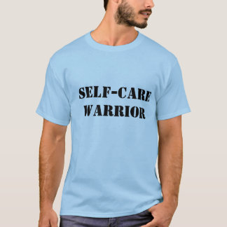 Själv-Omsorg krigareskjorta för manlig Tee Shirt