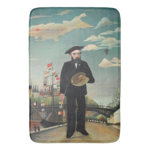 Själv: Porträtt – Landskap, Henri Rousseau 1890 Badrumsmatta