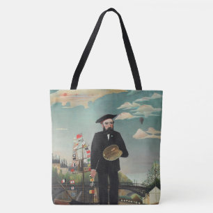 Själv: Porträtt – Landskap, Henri Rousseau 1890 Tygkasse