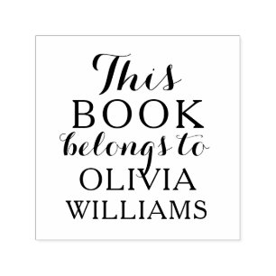 Själv som Inking frimärket som denna bok hör he Självfärgande Stämpel