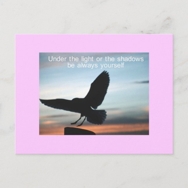 själv vykort (Framsida)