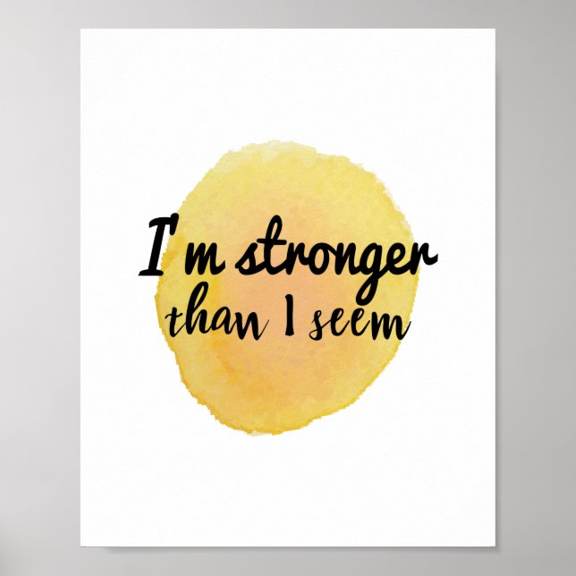 självaccepterande inspirerande offerter poster (Framsidan)